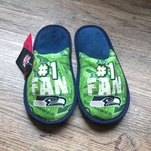 Seahawks slippers